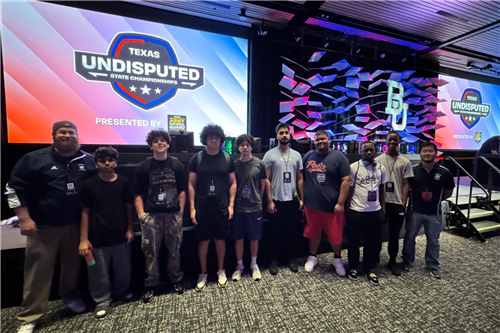 Clements High School esports students